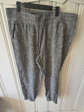 Briggs XL Linen-Blend Jogger Pants